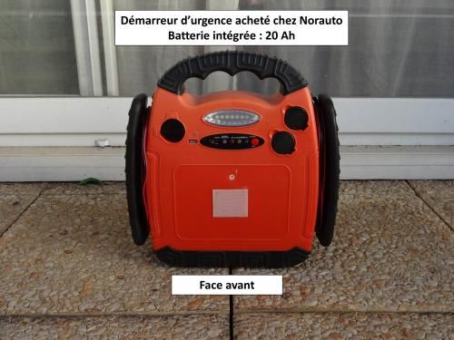 Powerpack à base de booster de démarrage d'urgence