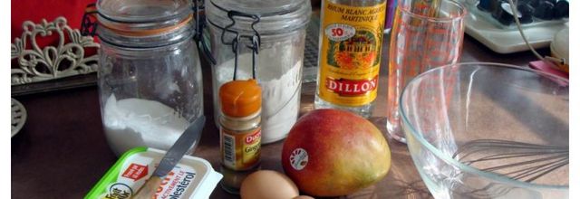 Gâteau moelleux à la Mangue