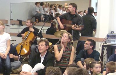 Ecoles en choeurs à Sainte Colombe sur Seine...