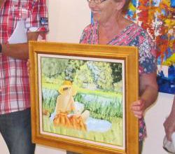 Peinture et poésie au salon des arts