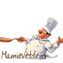 481 - Chandeleur, crêpes, Cuisinier