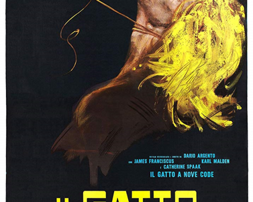 Le chat à neuf queues, il gatto a nove code, Dario Argento, 1971