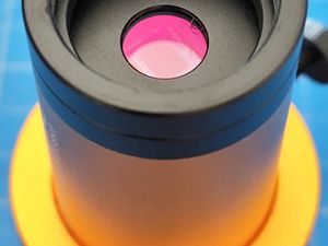 Remontage du capteur: il est 2mm plus haut ! La fenêtre se visse sans soucis et le capteur est effectivement plus proche.