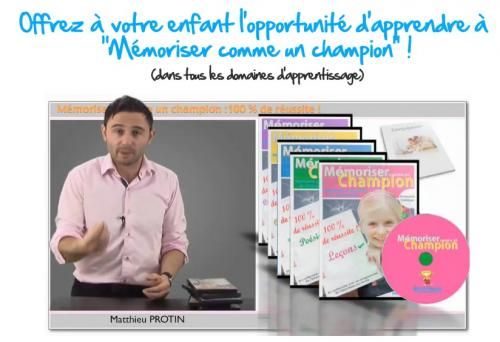 Matthieu Protin : les clés de la mémorisation