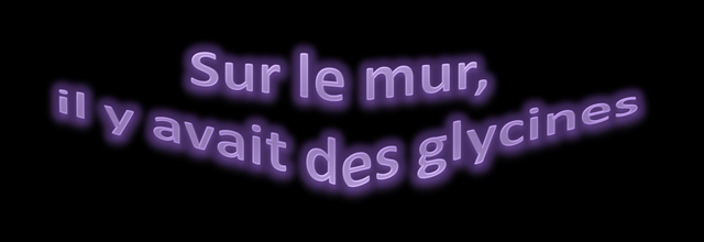 Sur le mur