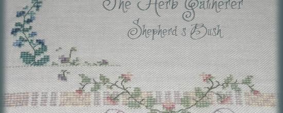 The Herb Gatherer...les premières p'tites croix !