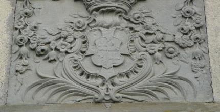 Le blason de la ferme de Fundenhoff, 14 mai 2010. (Albert Fagioli)