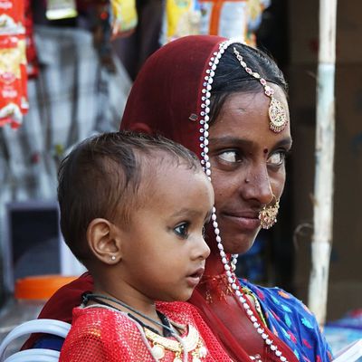 Hommes et Femmes du Rajasthan ~ Portraits