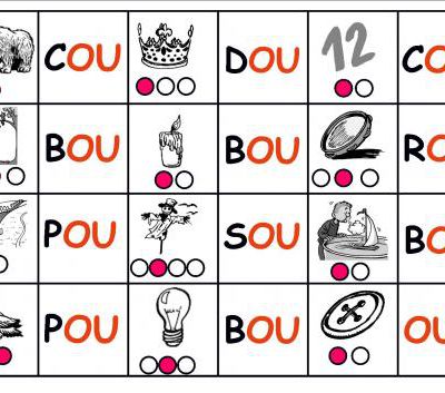 Jeux de phonologie sur les syllabes (progression Taoki)