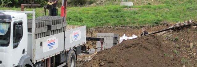 Début de construction du sous-sol