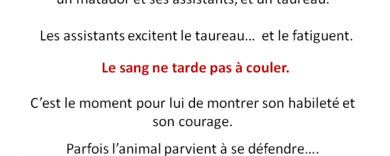 Débattre du harcèlement (Corrida)