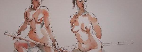 Mercredi - Deux poses avec le bambou