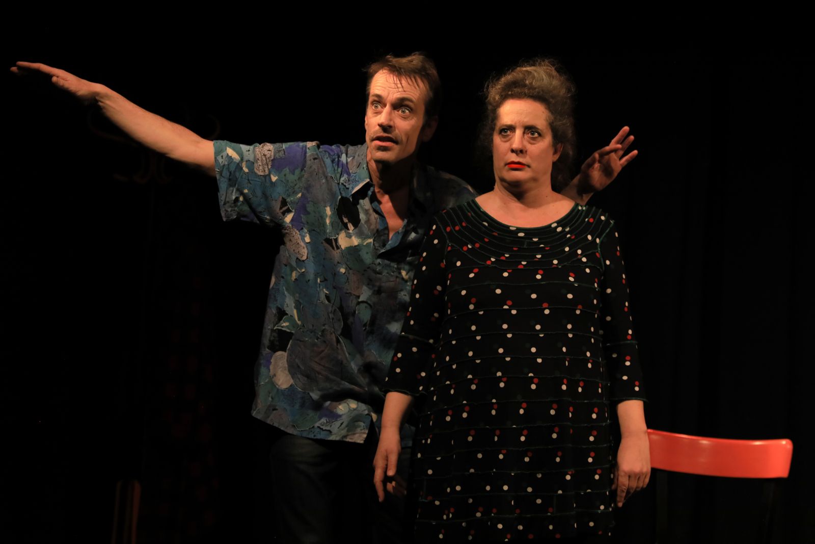 Sophie Tonneau et Yves Comeliau - A La Folie Théâtre