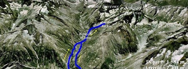 Oisans : vallée de la Muande