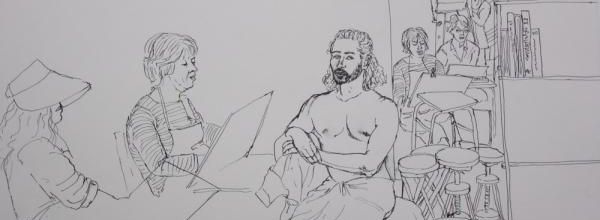 Jeudi - Scène d'atelier : Dimitri