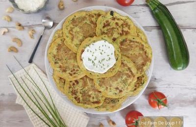 Pancakes à la courgette