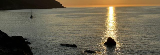 Coucher de soleil - Galéria/Corse 1