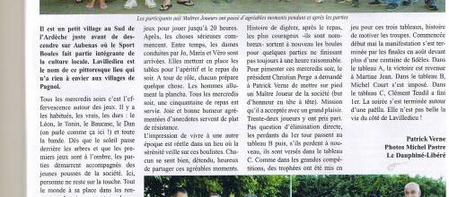Le Bouliste Novembre 2014