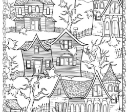 Coloriages d'halloween