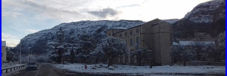 Sainte-Baume sous la neige