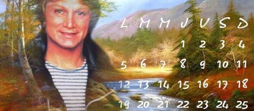 LE CALENDRIER DU MOIS 