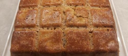 Un Gâteau aux Pommes, Cannelle et Noix de Pécan