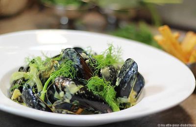  Moules au Curry et Fenouil      