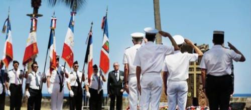 * Commémoration de la Libération de LA REUNION en novembre 1942