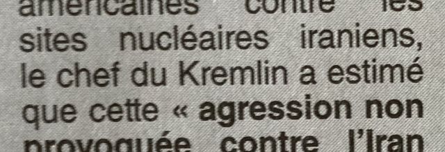 Pourquoi les maîtres du monde éprouvent-ils le besoin de se rendre ridicules ?