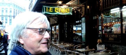  * Au café Le Cirio à Bruxelles