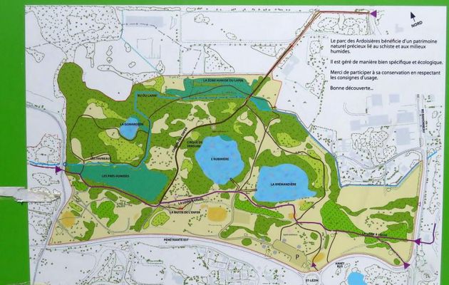 le parc des ardoisières - Angers 2/3