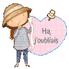 OUBLI, gif anime, blinkie,oublié