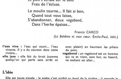 Chanson (poème de Francis Carco)
