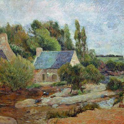 Les femmes au travail (7) - Gauguin, les lavandières. 