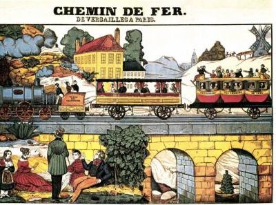 Révolution industrielle: le train