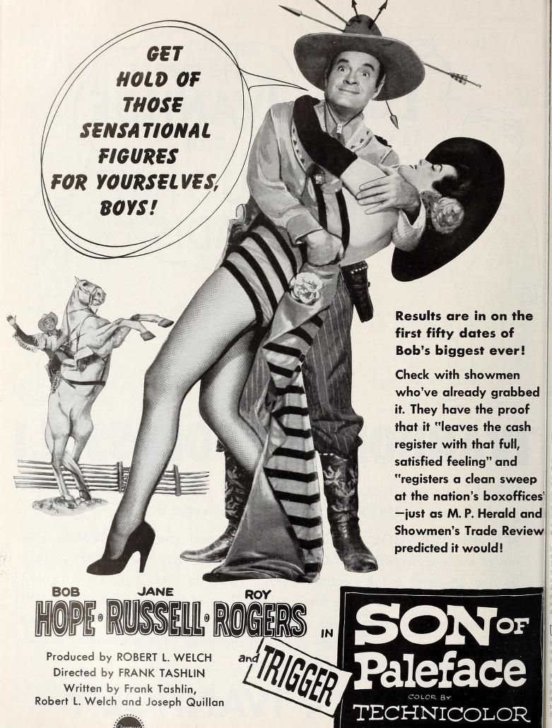 SON OF PALEFACE BOX OFFICE USA 1952