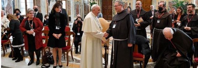 La Custodie en audience avec le Pape pour le 100e anniversaire de la revue Terre Sainte - TS