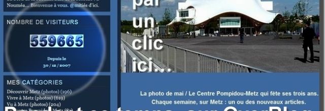 Un millième visiteur...