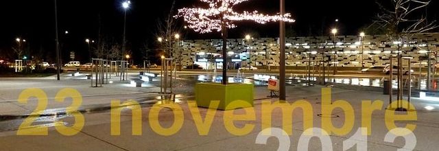 Metz / Les feux de Noël par la Compagnie Carabosse...