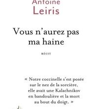 Read online: Vous n'aurez pas ma haine