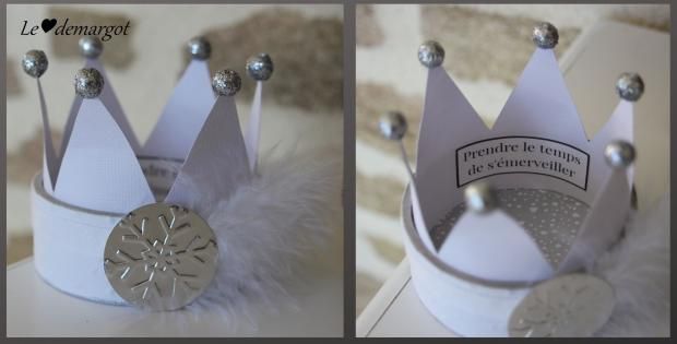 En blanc et argent...