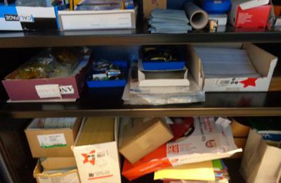 Dans le bureau de la directrice