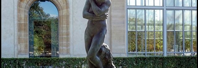 Jardin des Tuileries : Eve, oeuvre d'Auguste Rodin