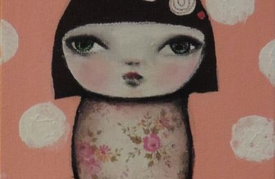 Kokeshi et Deer Lady