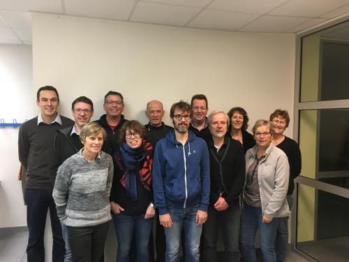 Le nouveau Bureau de l'AC Plescop...