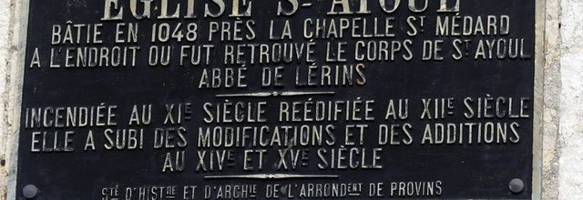 Provins - Le Val (6/6) : l'église paroissiale Saint-Ayoul