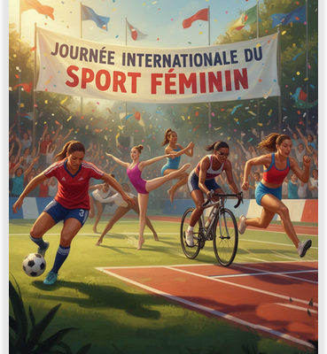⛹️‍♀️  Le  sport n’est pas qu’une affaire de mec !
