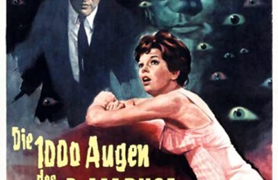 Le diabolique docteur Mabuse, Die 1000 Augen des Dr. Mabuse, Fritz Lang, 1960