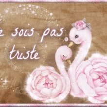 gif animé, blinkie,Réconfort - De tout coeur avec toi-