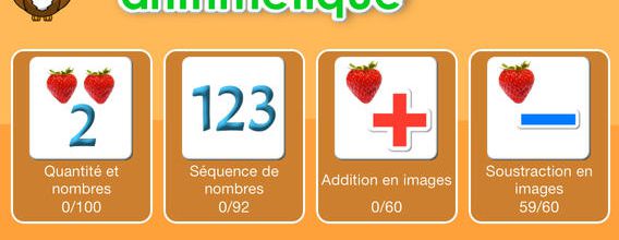 Arithmétique pour les enfants d’âge préscolaire (iPad)